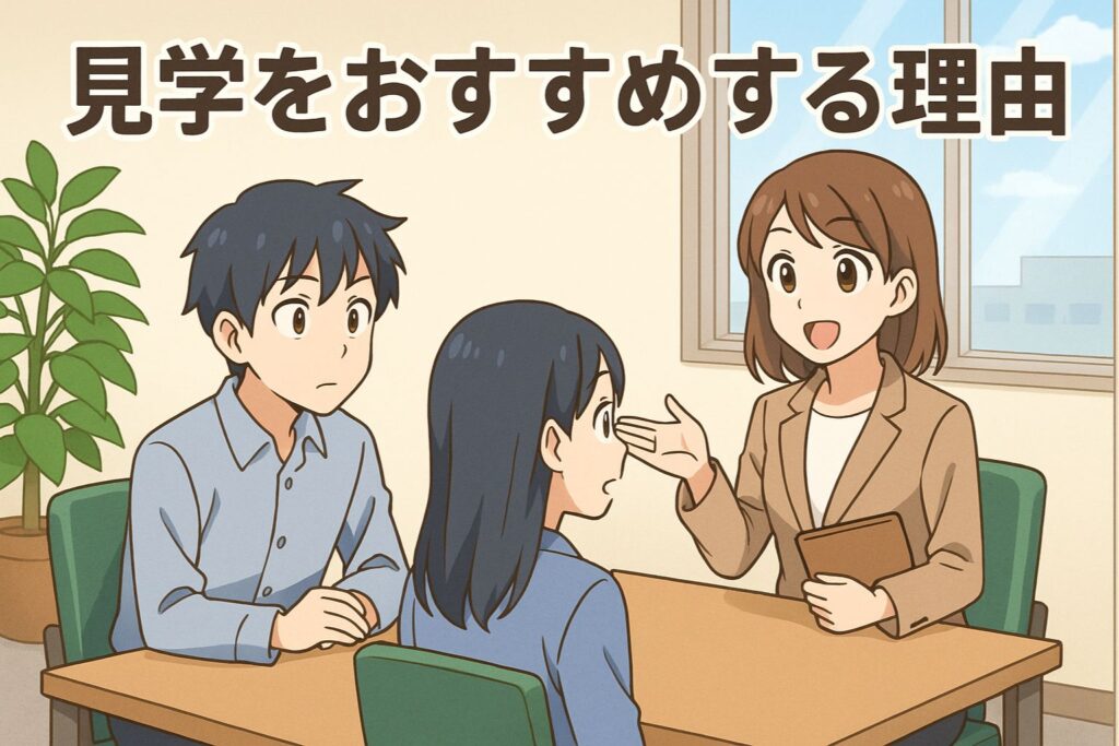 就労移行支援事業所の見学をおすすめする理由【必見】
