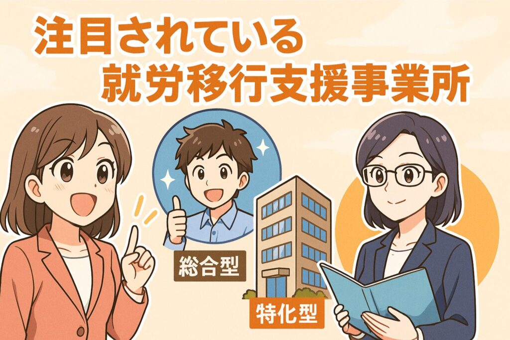 注目されている就労移行支援事業所