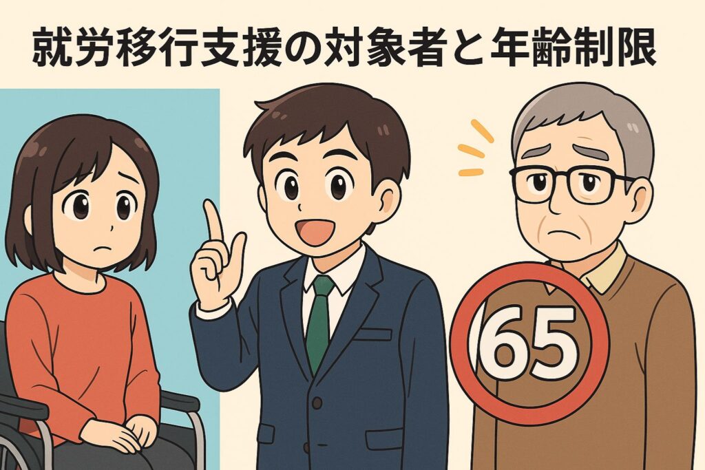 就労移行支援の対象者と年齢制限