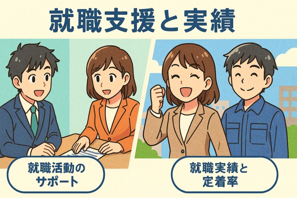ミラトレ 就職支援と実績