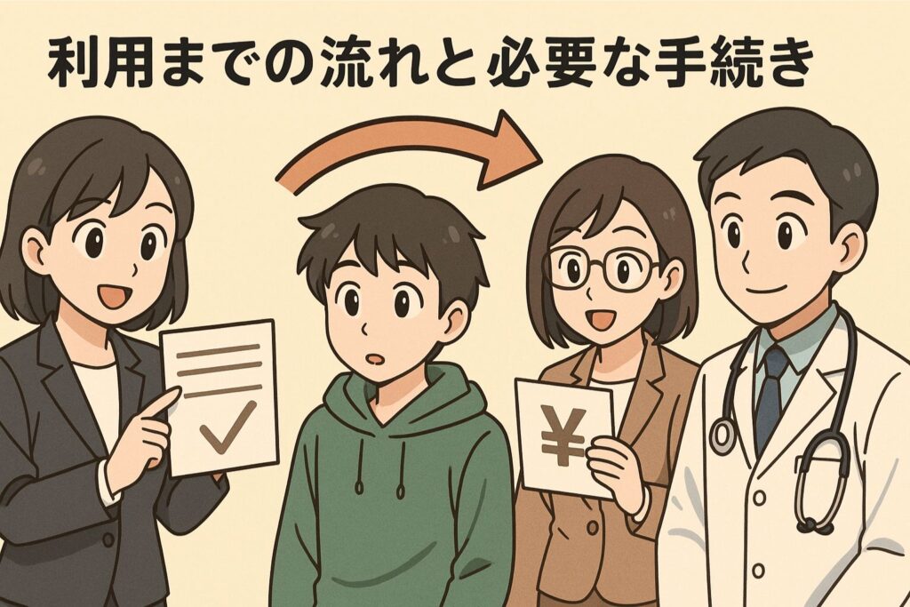 利用までの流れと必要な手続き