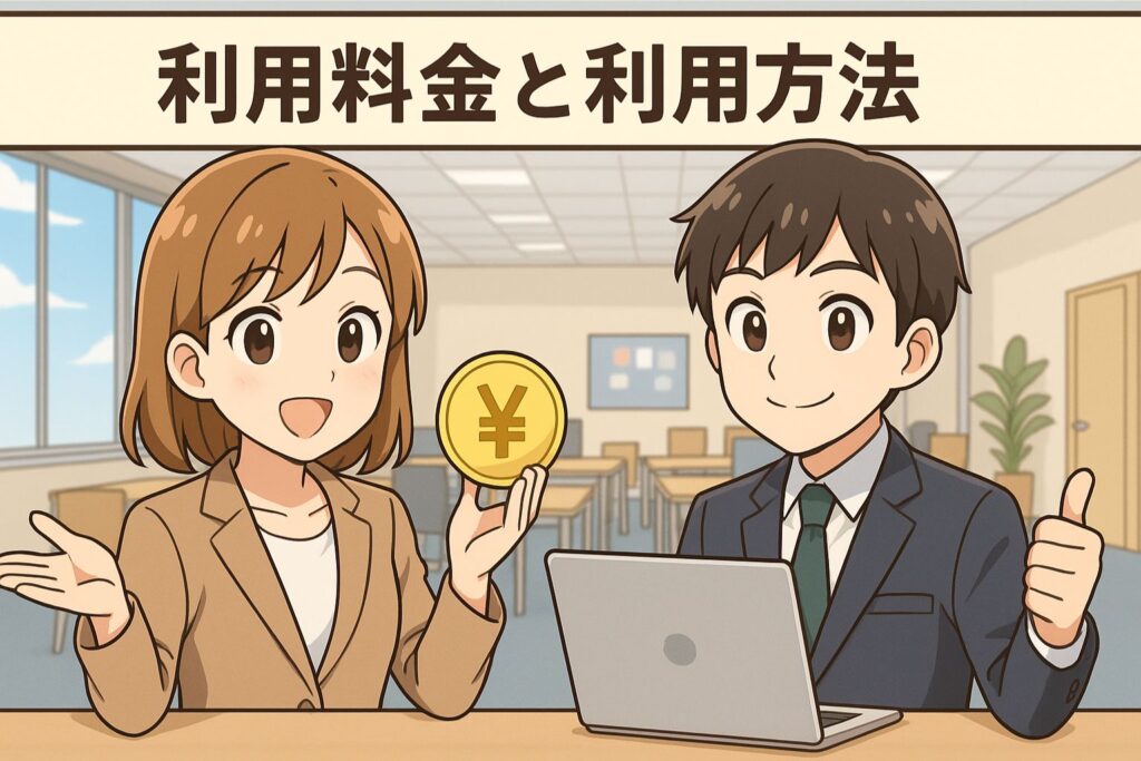 利用料金と利用方法