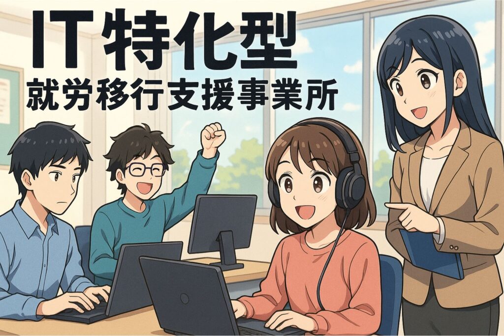 IT特化型就労移行支援事業所の特徴