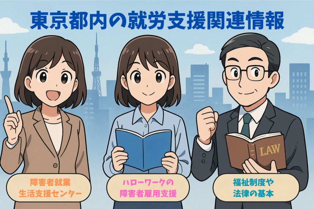 東京都内の就労支援関連情報