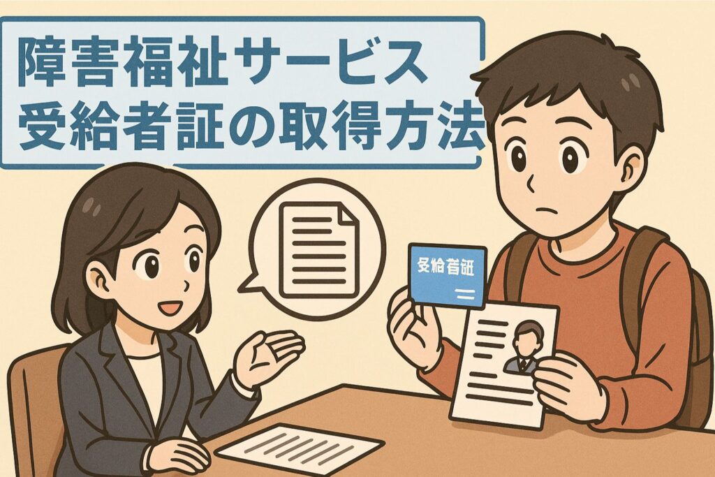 障害福祉サービス受給者証の取得方法