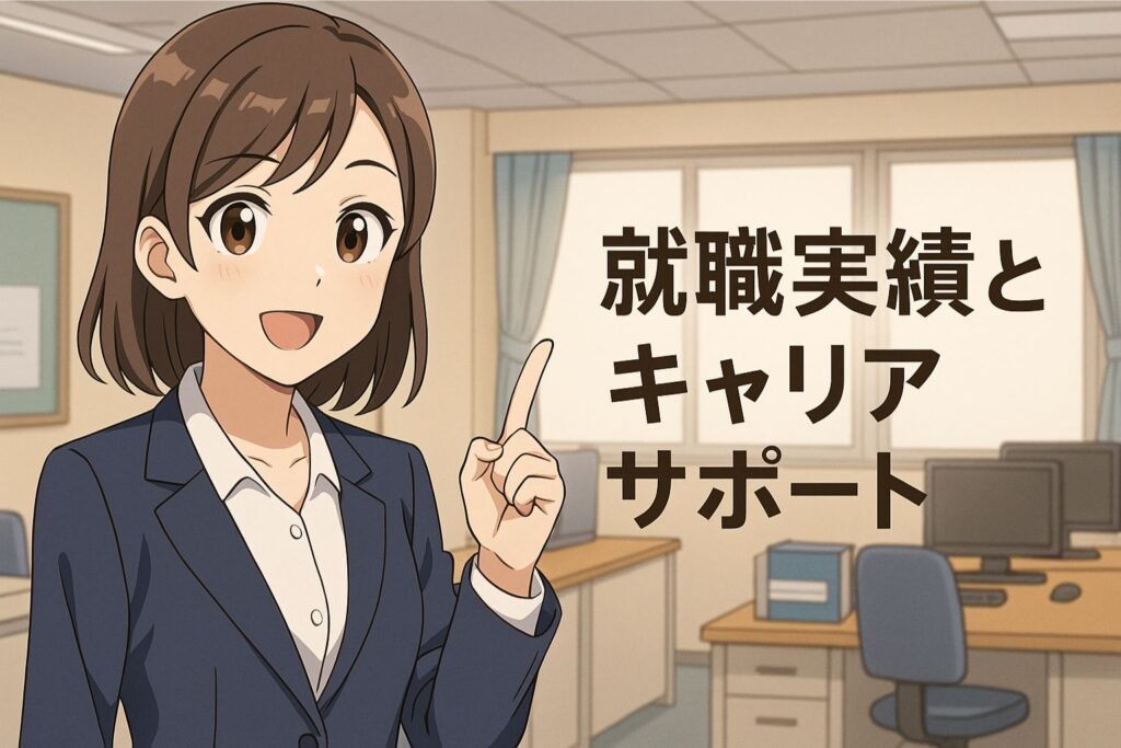 就職実績とキャリアサポート