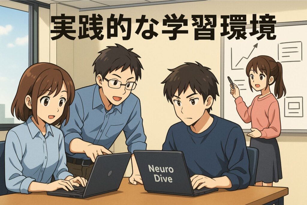 ニューロダイブ(Neuro Dive)の実践的な学習環境
