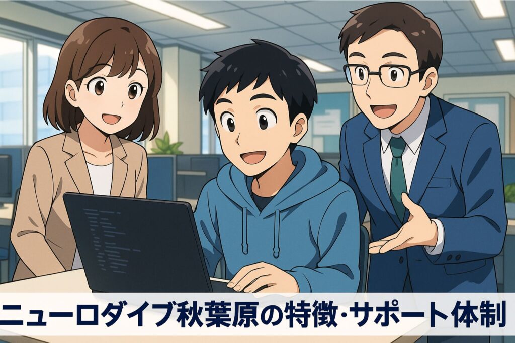 ニューロダイブ秋葉原の特徴・サポート体制