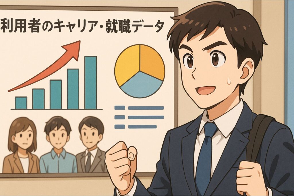 利用者のキャリア・就職データ