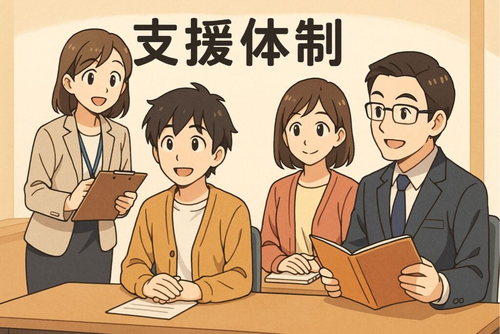 就労移行支援事業所の支援体制