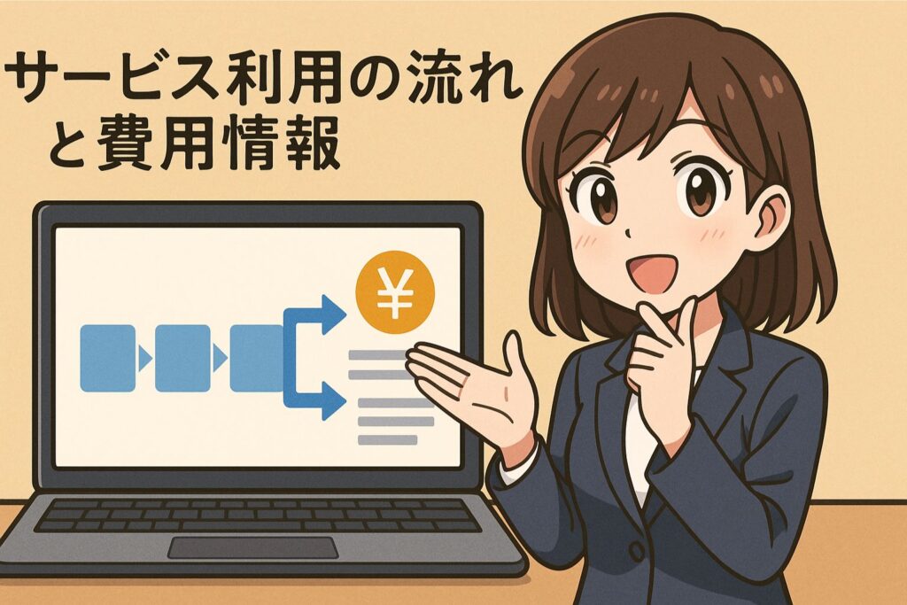 サービス利用の流れと費用情報