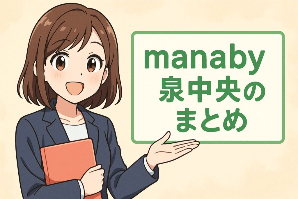 manaby泉中央のまとめ
