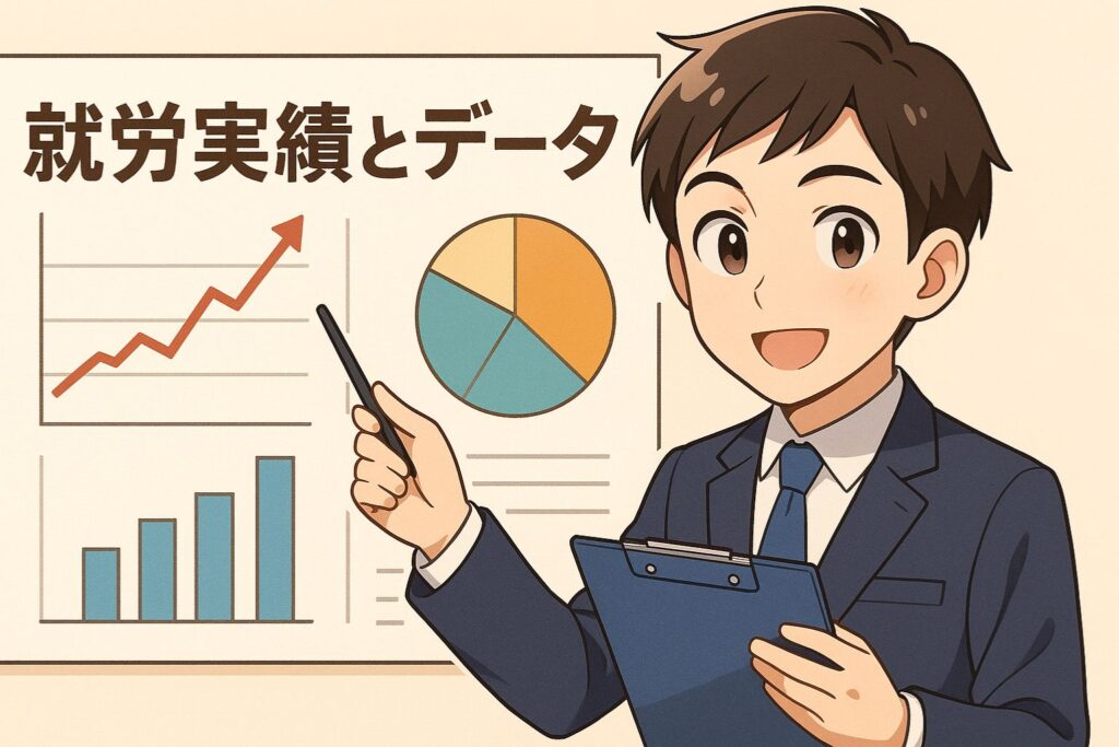 就労実績とデータ