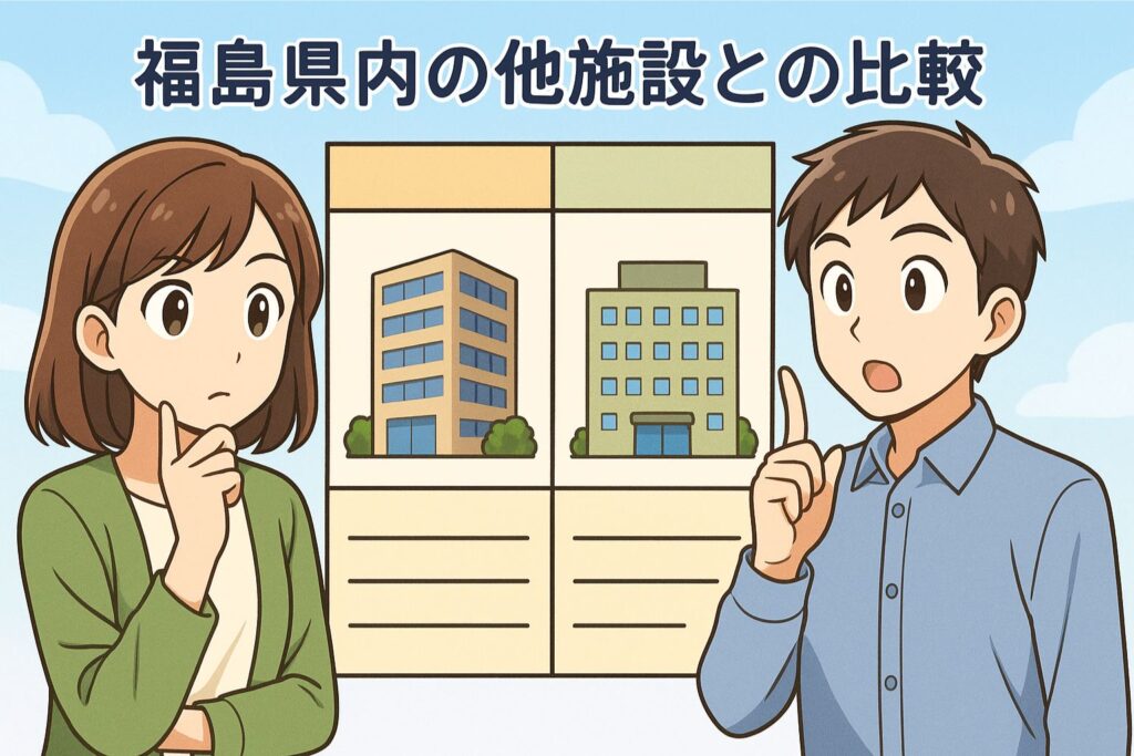 福島県内の他施設との比較
