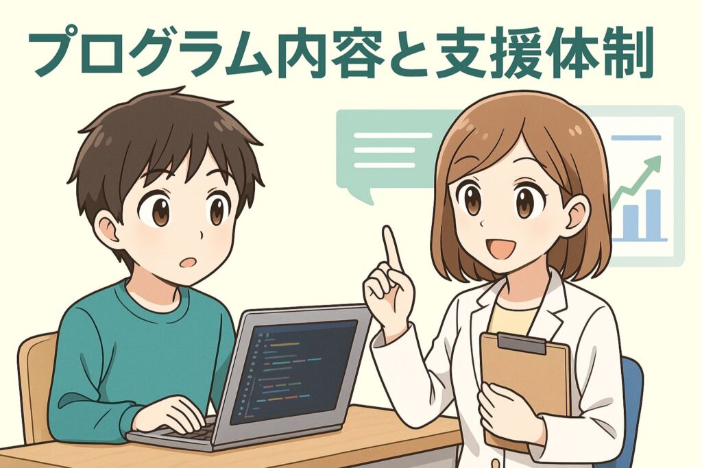 プログラム内容と支援体制