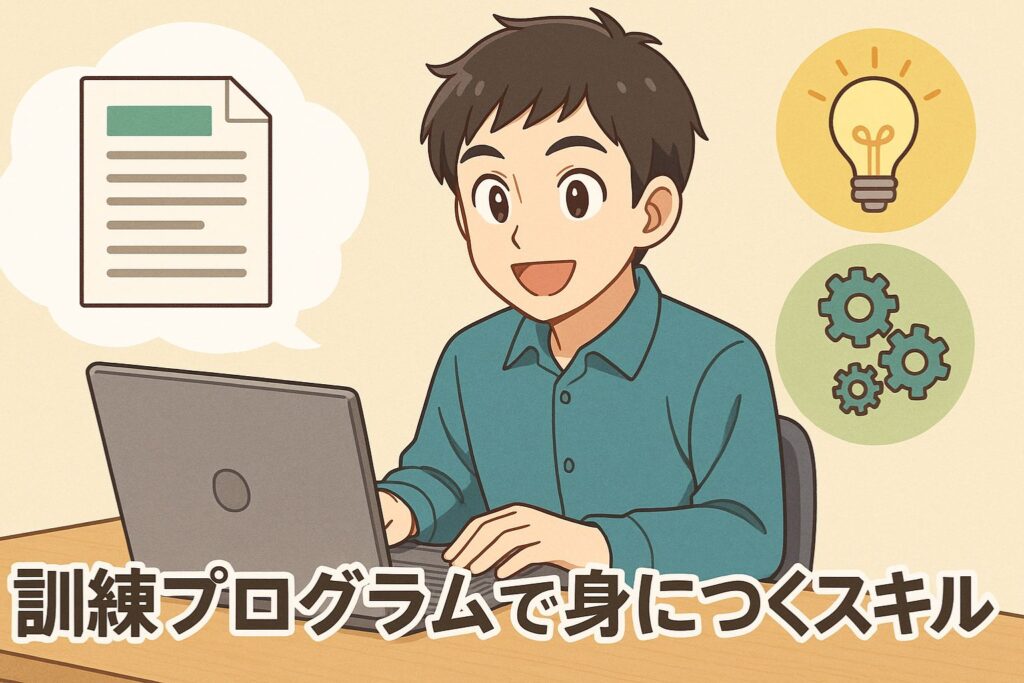 訓練プログラムで身につくスキル