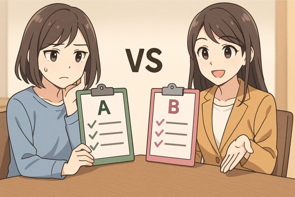 他事業所との比較ポイント