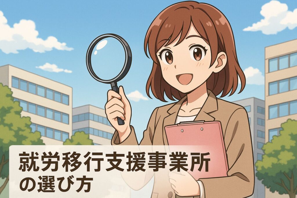 就労移行支援事業所の選び方