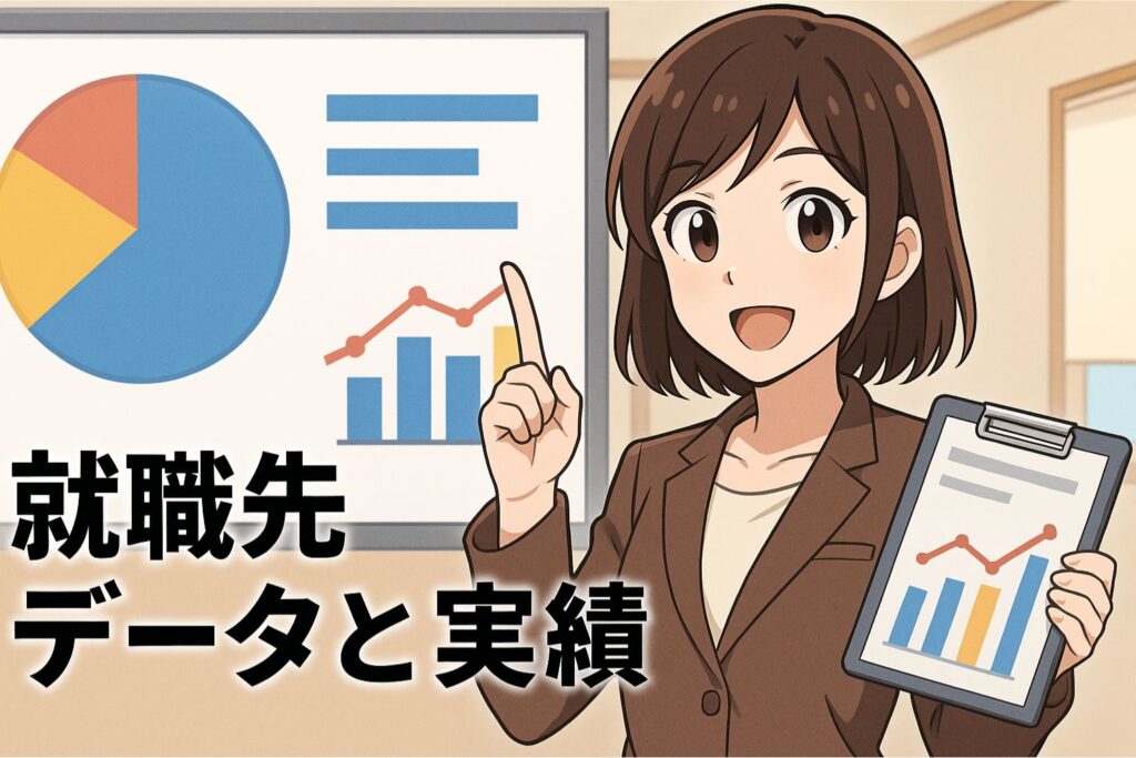 就職先データと実績