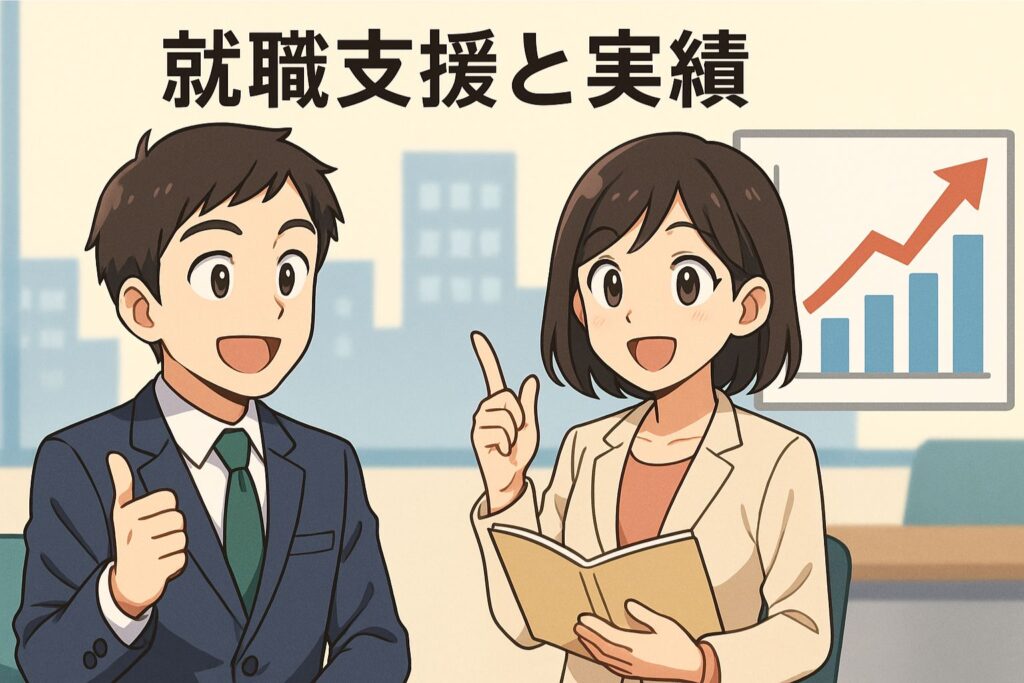 就職支援と実績|どんな企業に就職しているの?