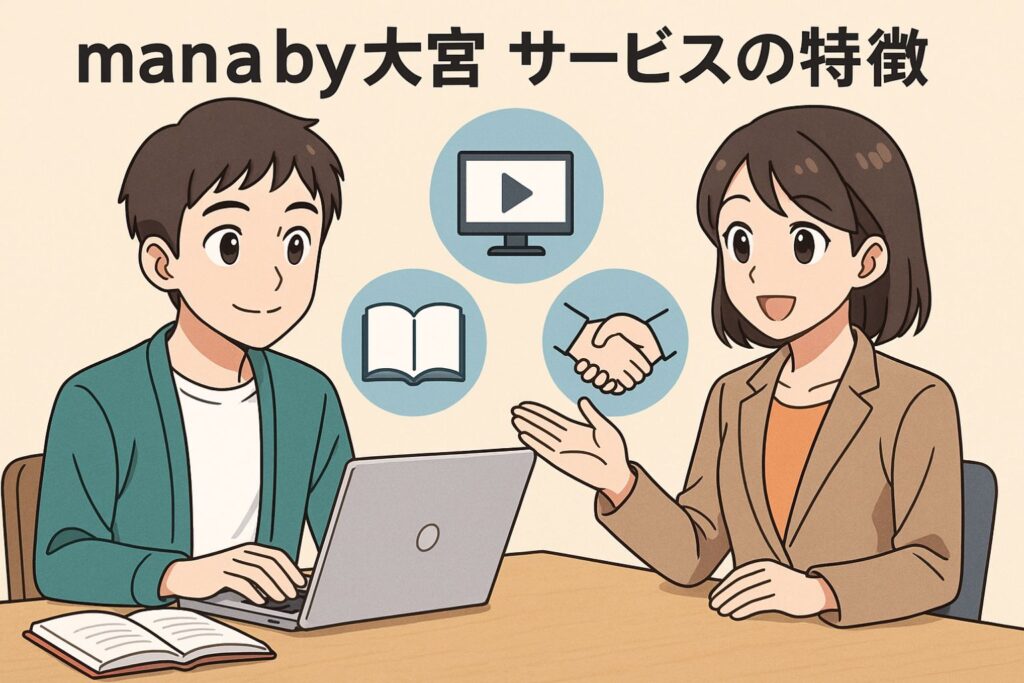 manaby大宮 サービスの特徴