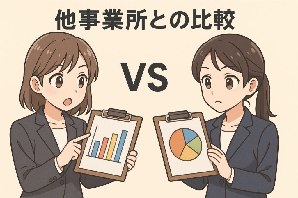 他事業所との比較