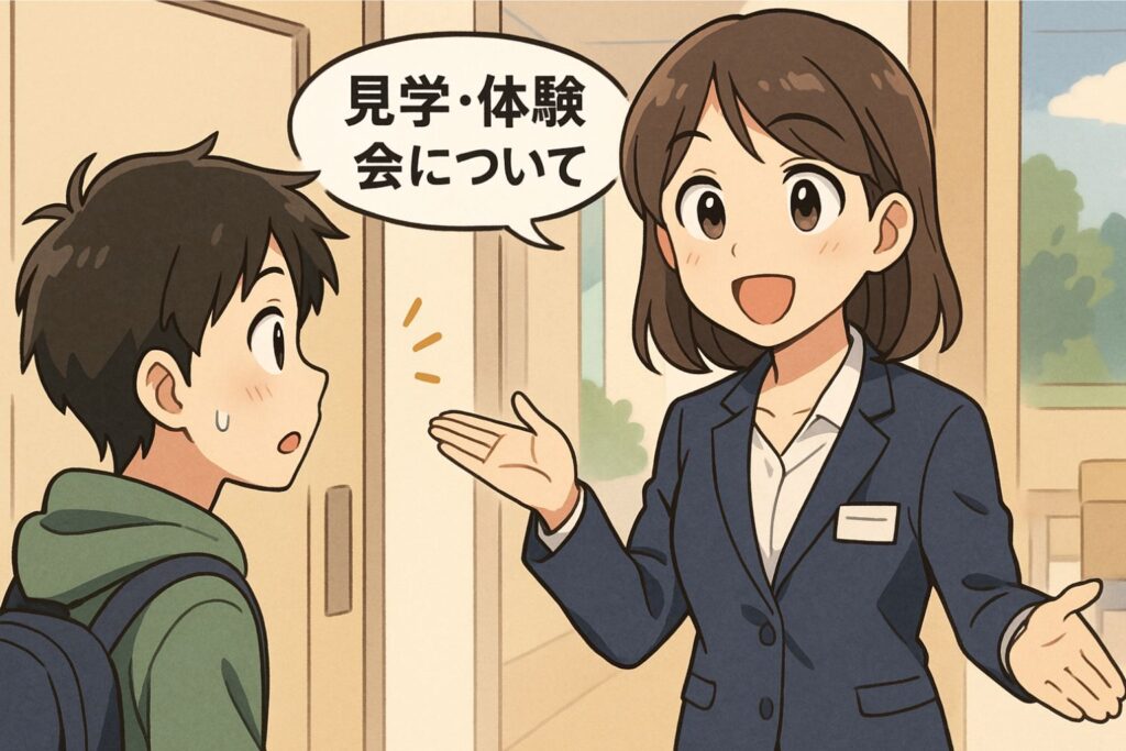 見学・体験会について