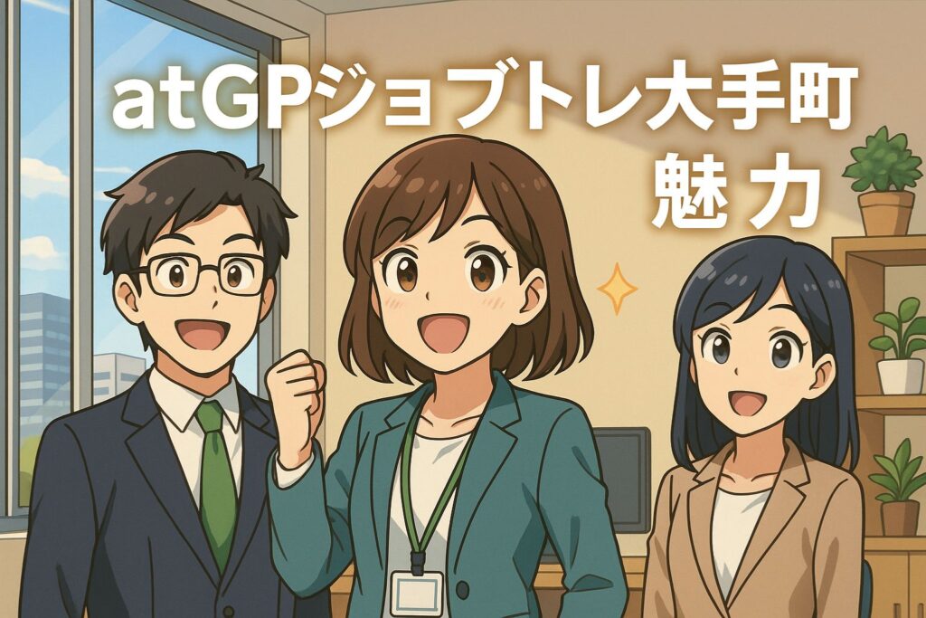 atGPジョブトレ大手町ならではの魅力