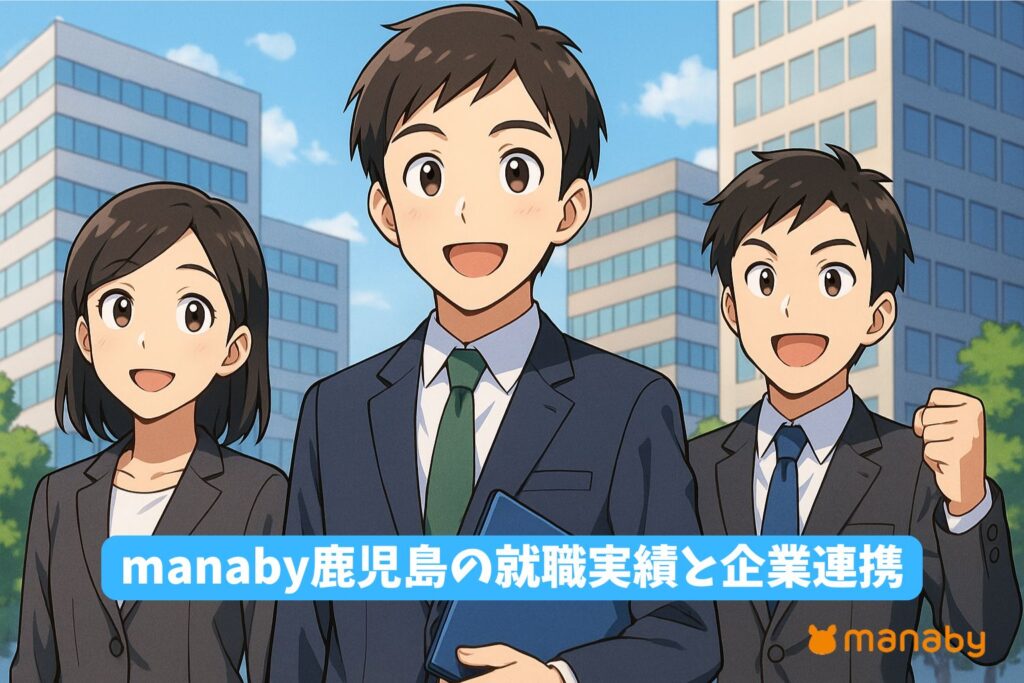 manaby鹿児島の就職実績と企業連携