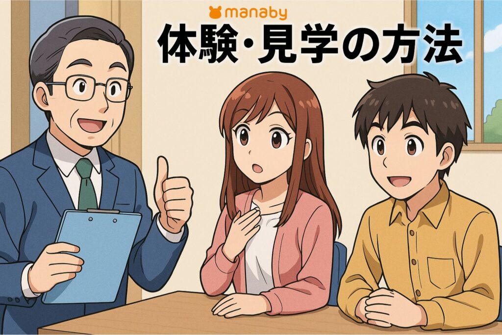 体験・見学の方法