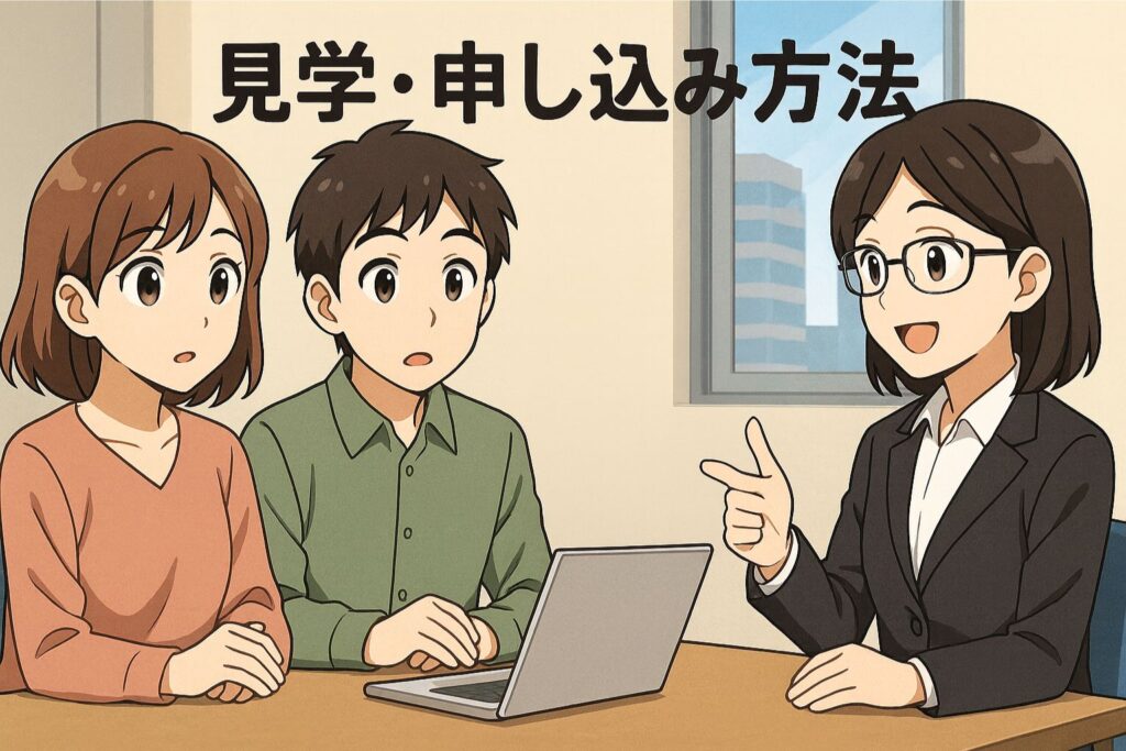 見学・申し込み方法