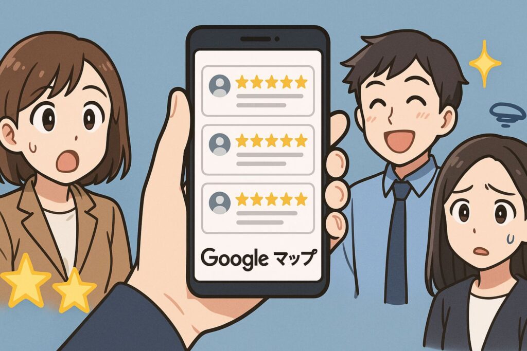利用者の評判・口コミ(Google mapから)