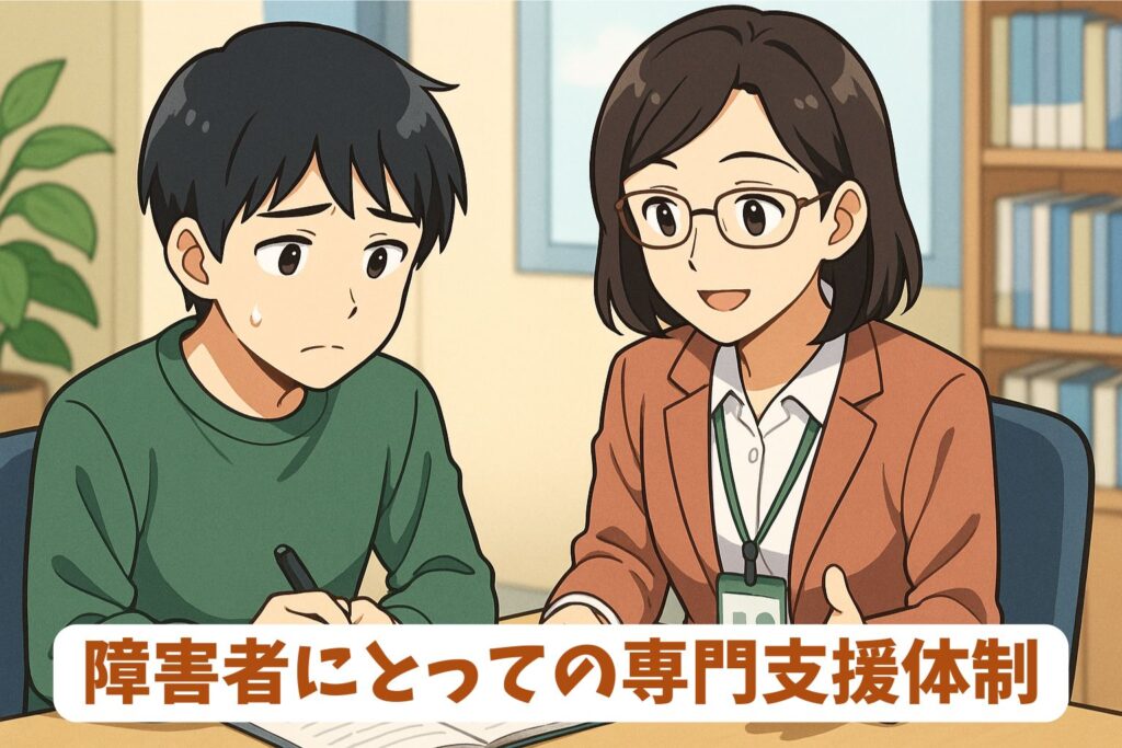 障害者にとっての専門支援体制