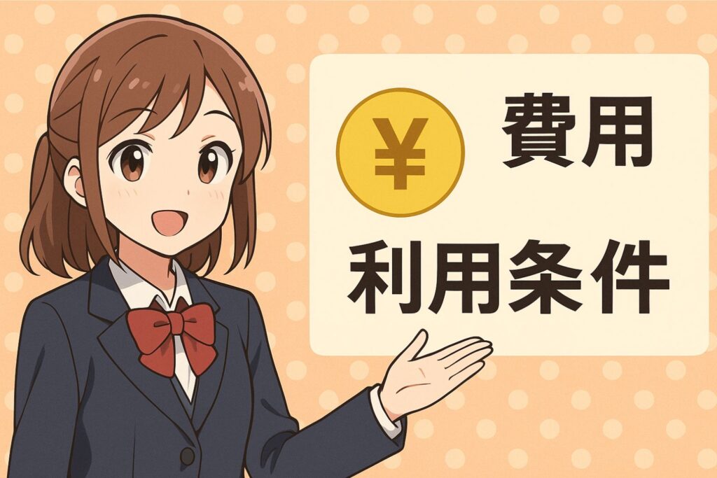費用・利用条件