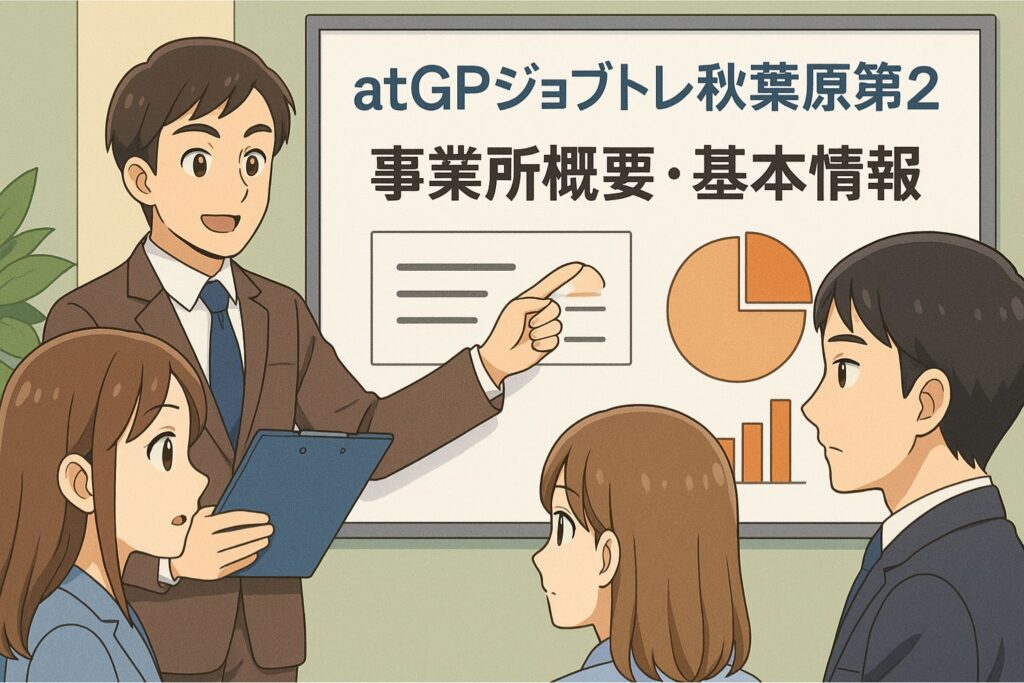 atGPジョブトレ秋葉原第2の事業所概要・基本情報