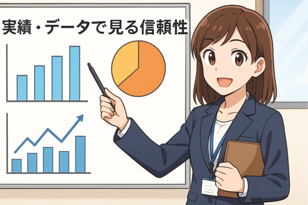 実績・データで見る信頼性