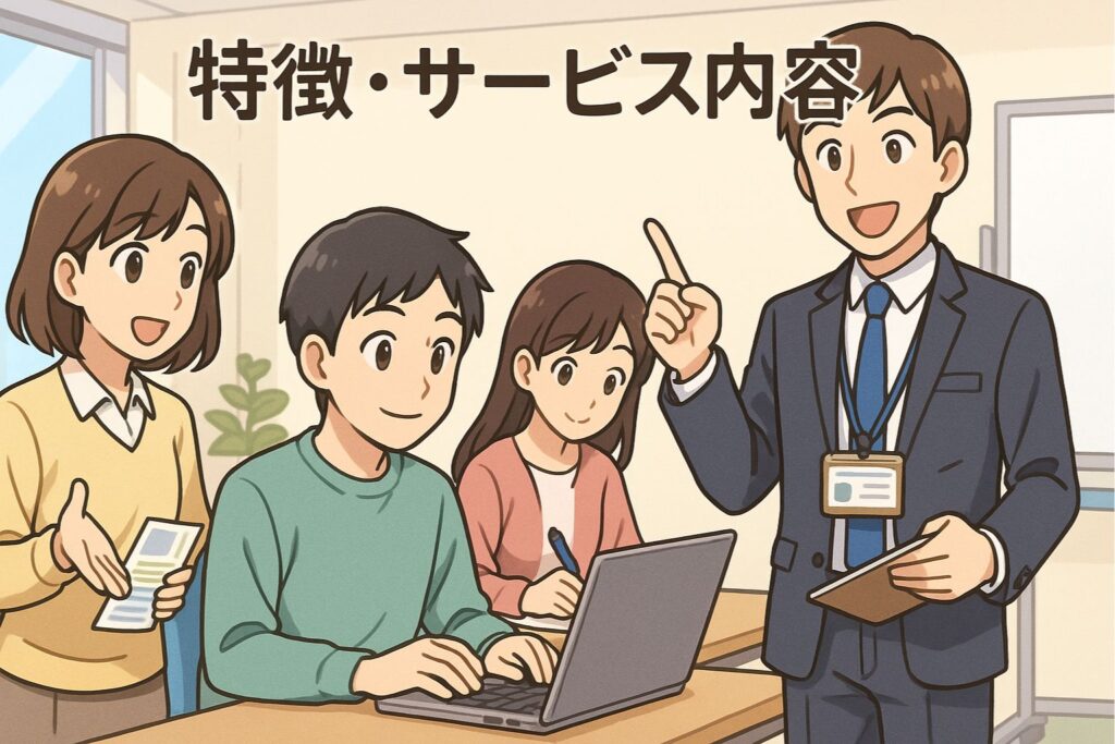 atGPジョブトレ秋葉原第2の特徴・サービス内容