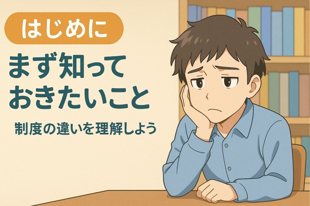 はじめに:まず知っておきたいこと